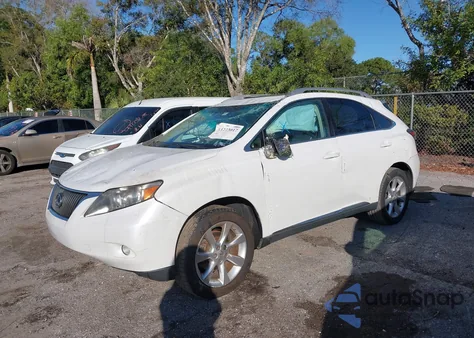 2010 Lexus Rx 350 z USA, uszkodzony, nr VIN 2T2ZK1BA3AC006018